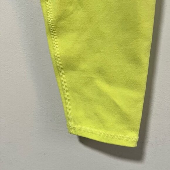 Alo Yoga High Waist Leggings – Women’s Size M – Neon Yellow - Picture 8 of 11